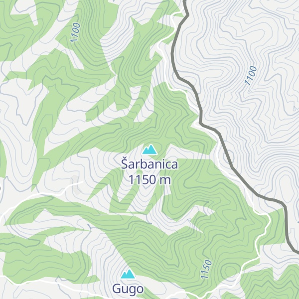 Map of Šarbanica