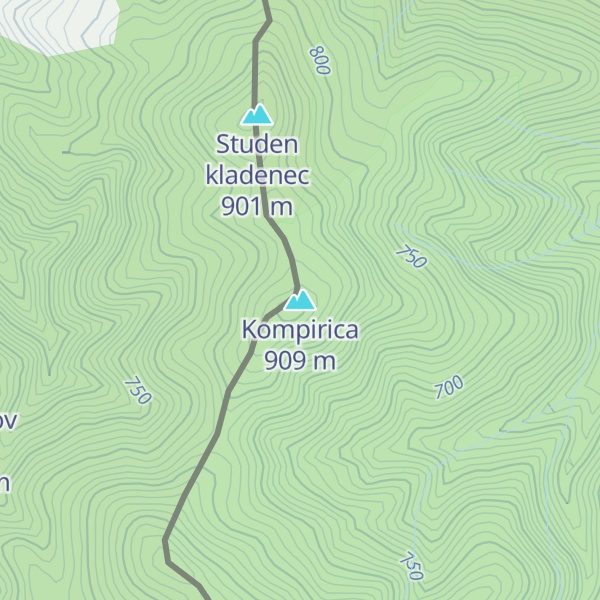 Map of Kompirica
