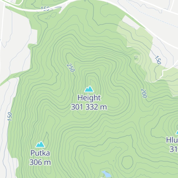 Map of Height 301