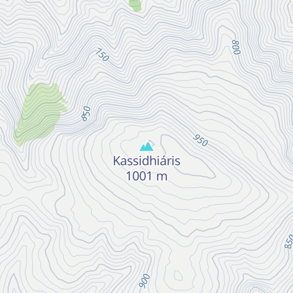 Map of Kassidhiáris
