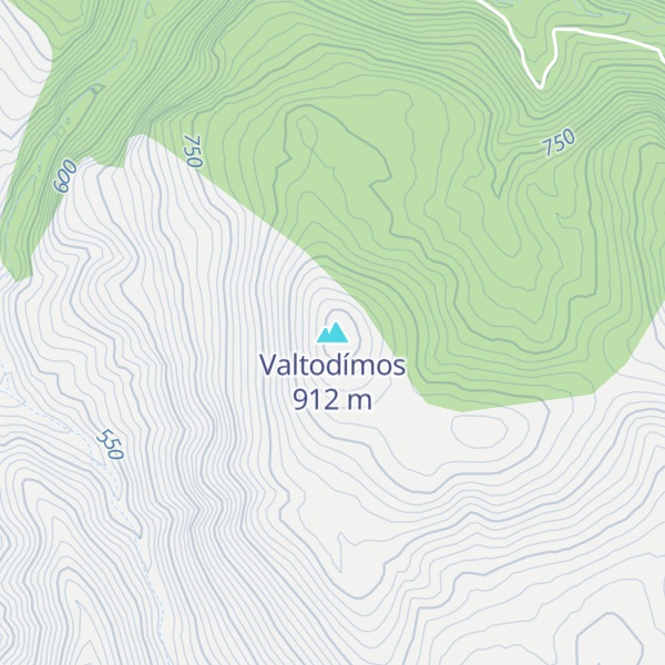 Map of Valtodímos