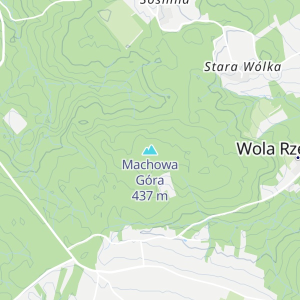 Map of Machowa Góra