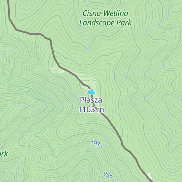 Map of Płasza