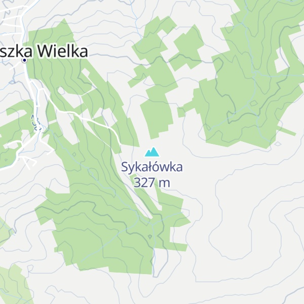 Map of Sykałówka