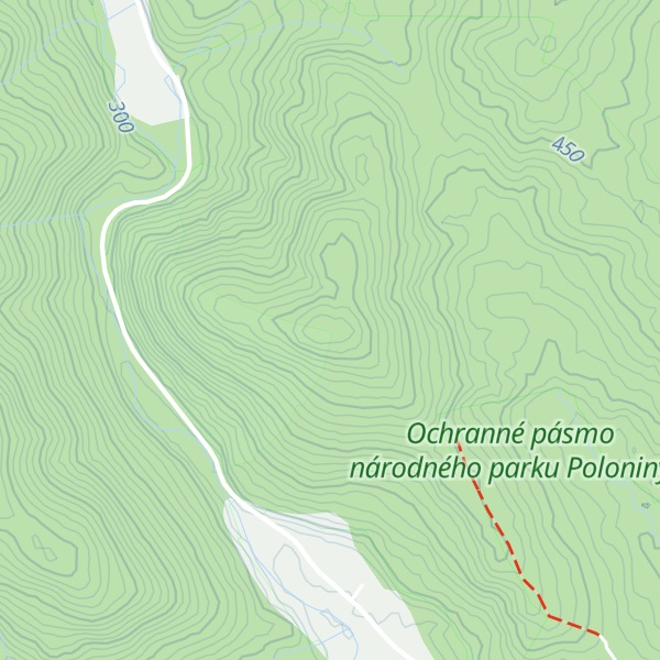 Map of Veľká Ostrá