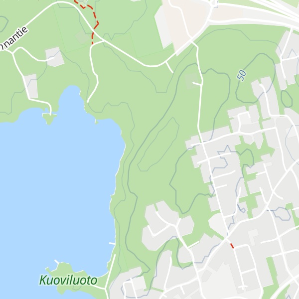 Map of Mustavuori