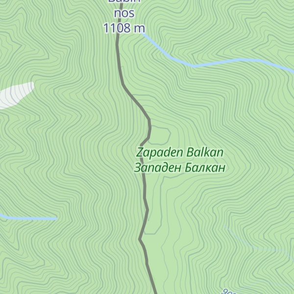 Map of Tri kladenca