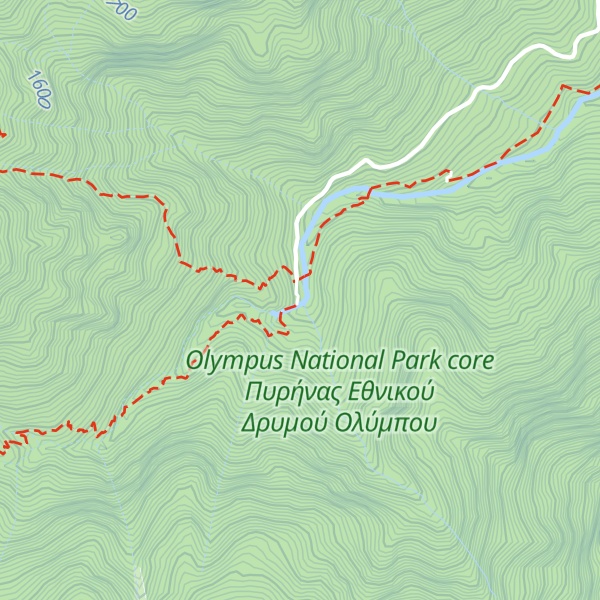 Map of Prionia Mountain Hut