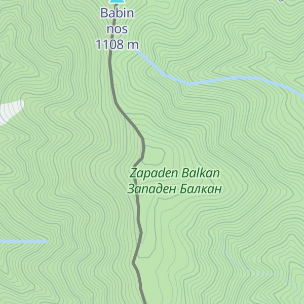 Map of Tri kladenci