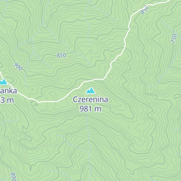 Map of Czerenina