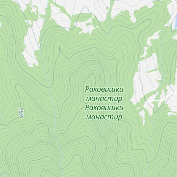 Map of Burilovec