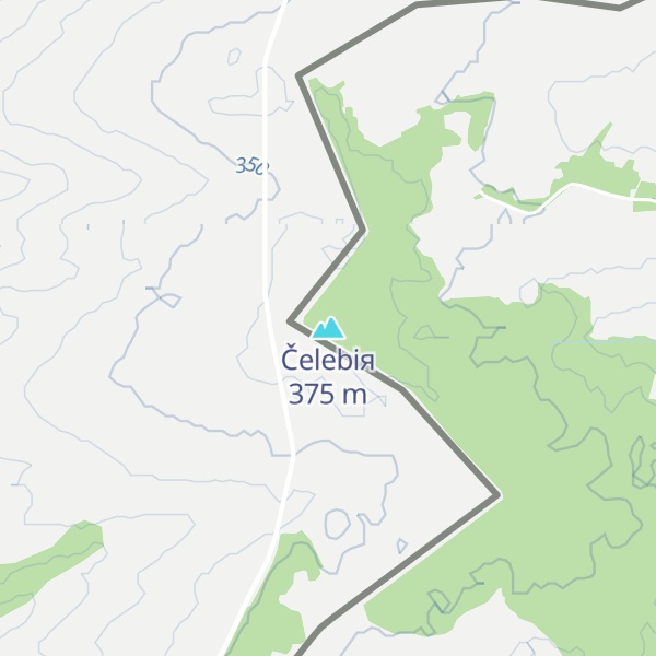 Map of Čelebiя