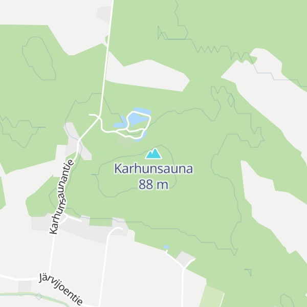 Map of Karhunsauna