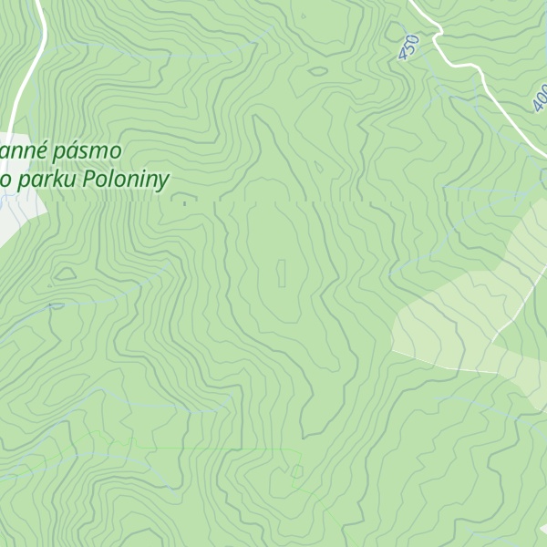 Map of Poloň