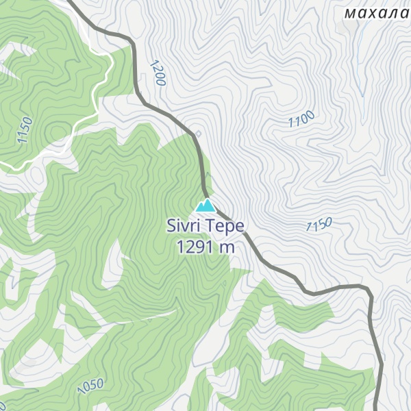 Map of Sivri Tepe