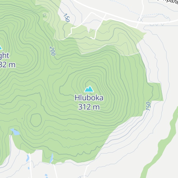 Map of Hluboka