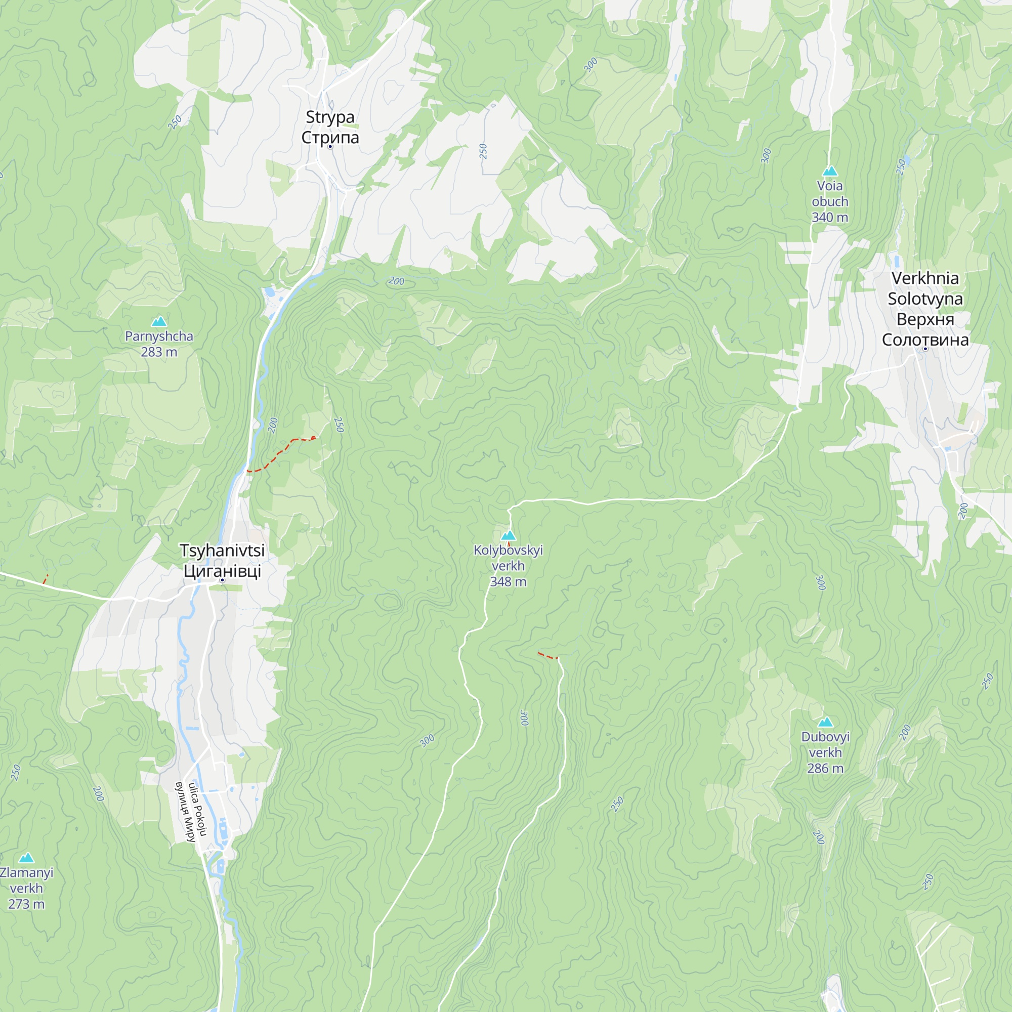 Mislivskii Budinok map