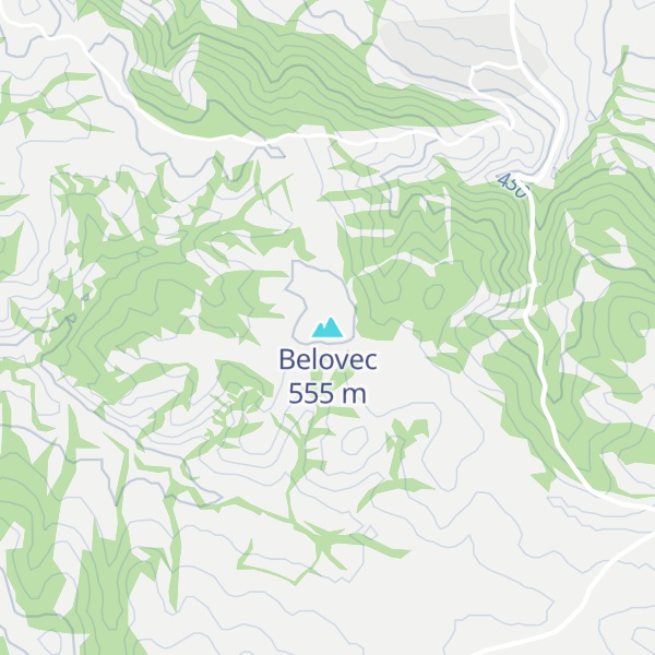 Map of Belovec