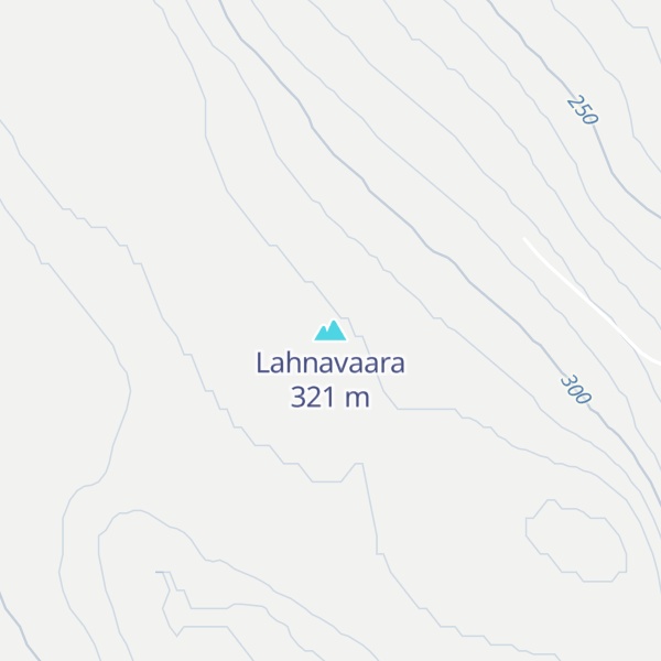 Map of Lahnavaara
