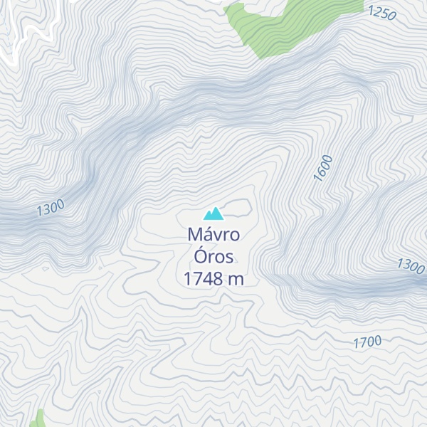 Map of Mávro Óros