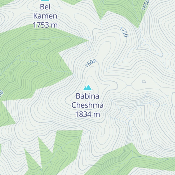Map of Babina Cheshma