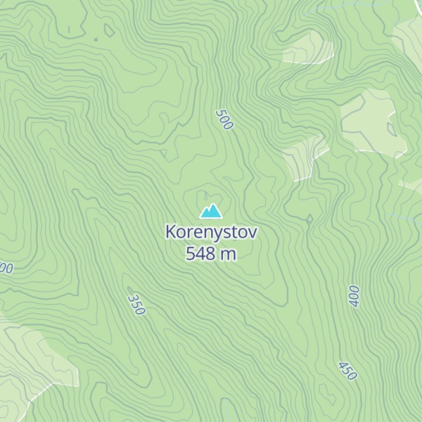 Map of Korenystov