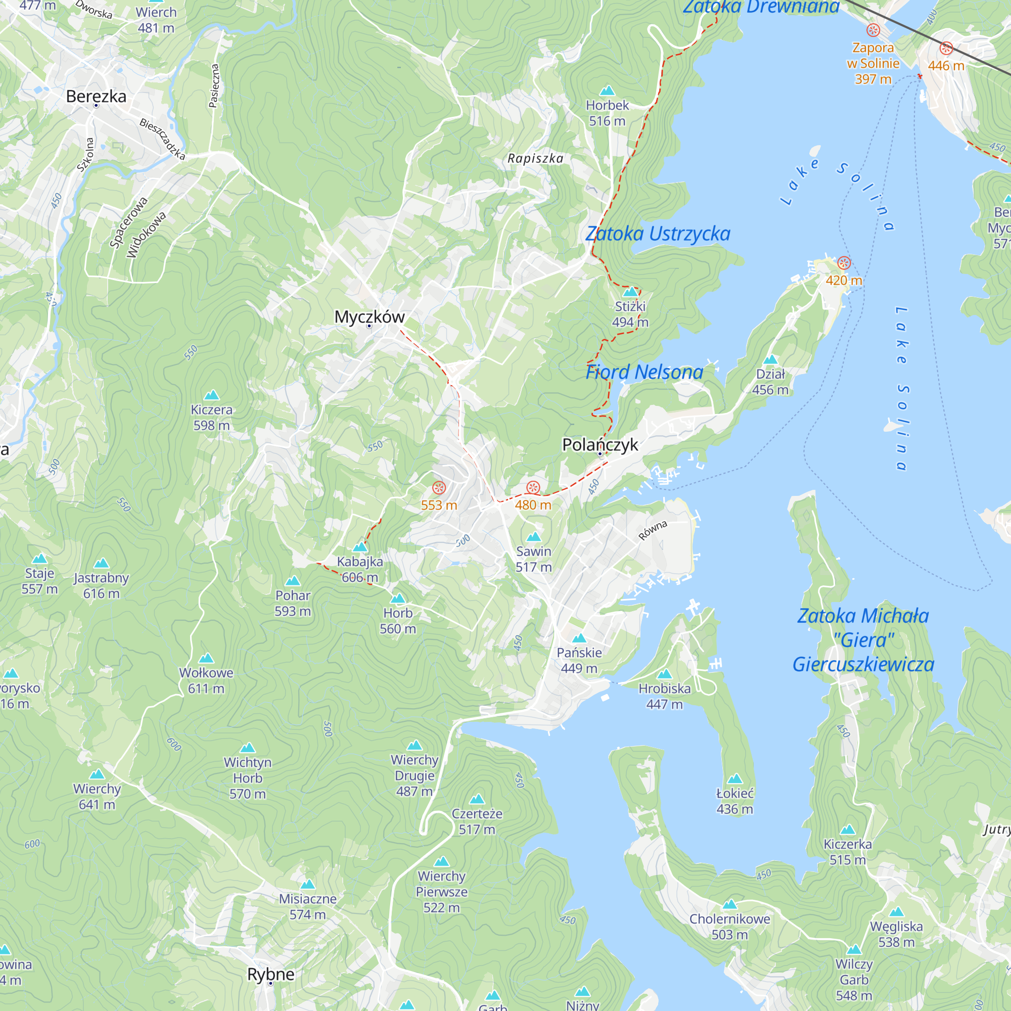 Centrum Informacji Uzdrowiskowo-Turystycznej map