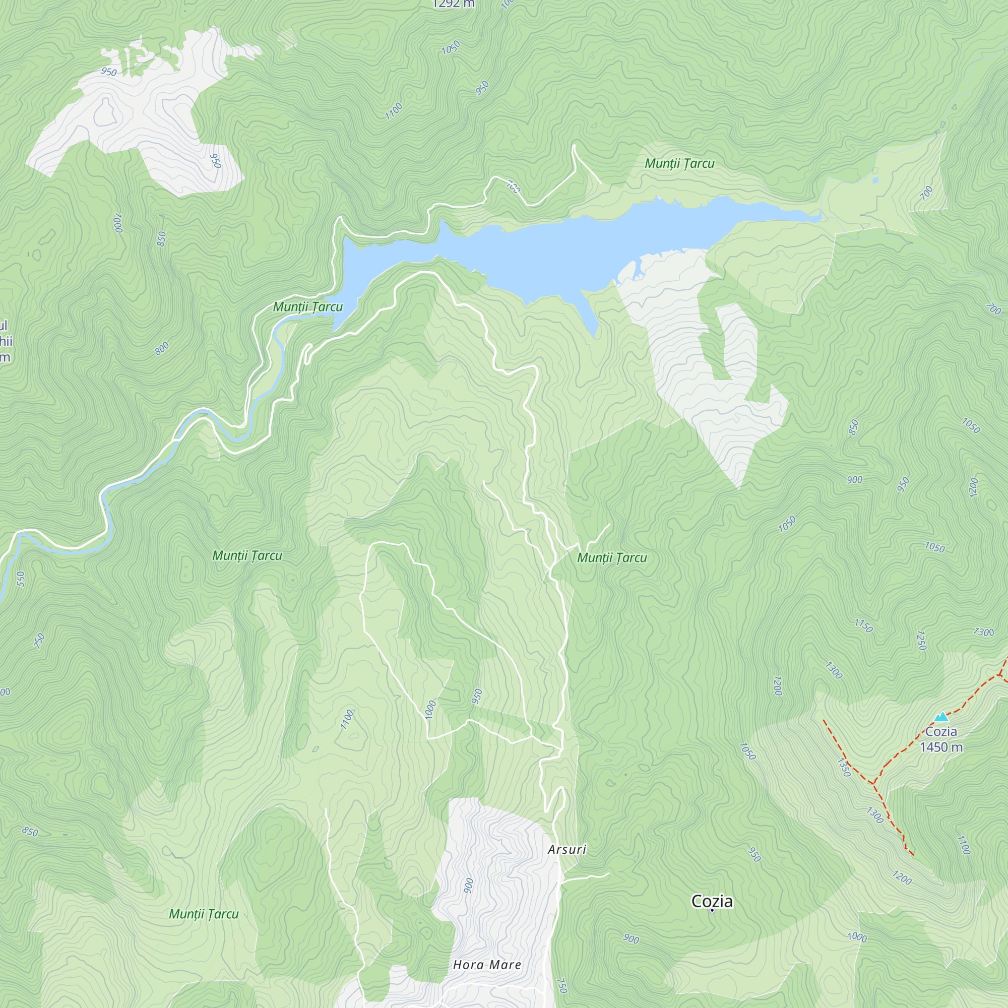 Cabana Vulpeș map