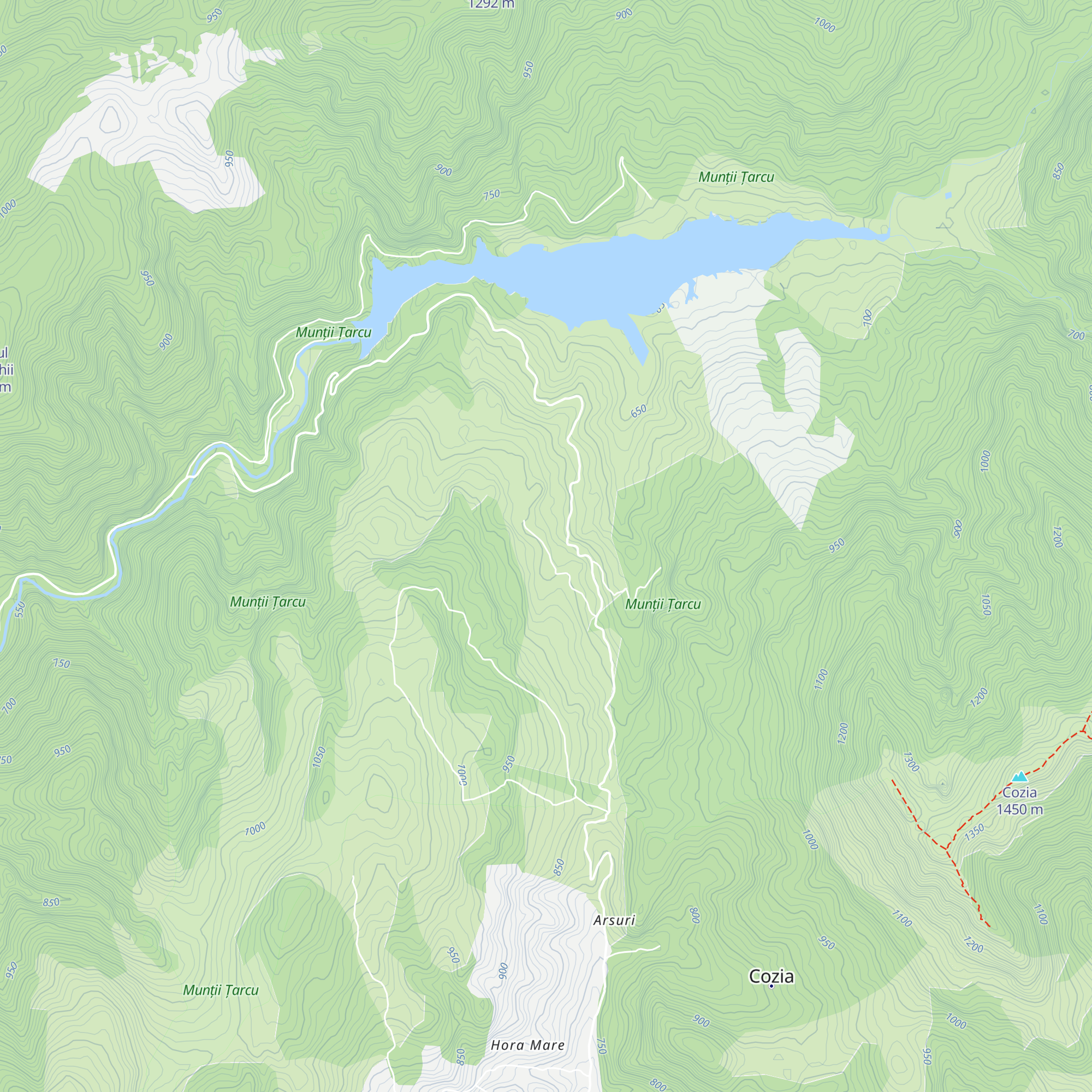 Cabana Vulpeș map