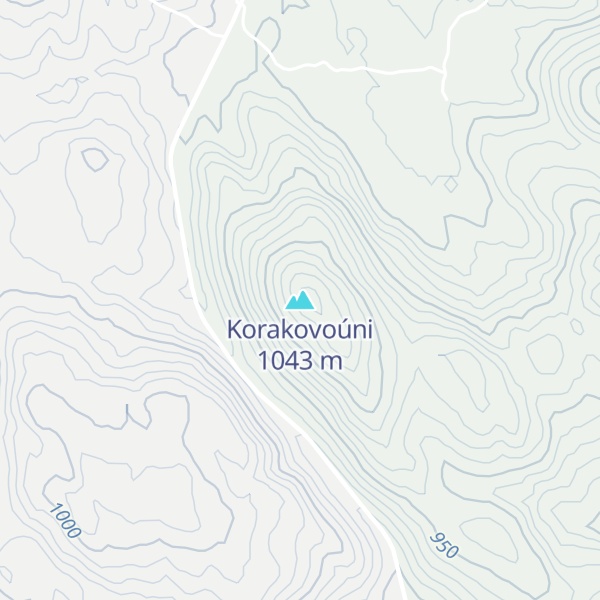 Map of Korakovoúni