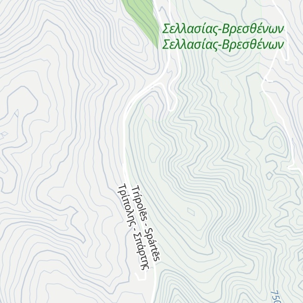 Map of Krintaráki