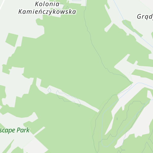 Map of Łysa Góra