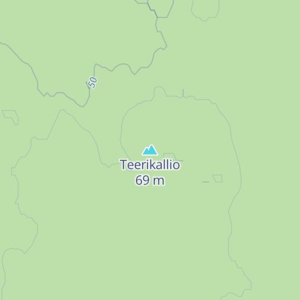 Map of Teerikallio
