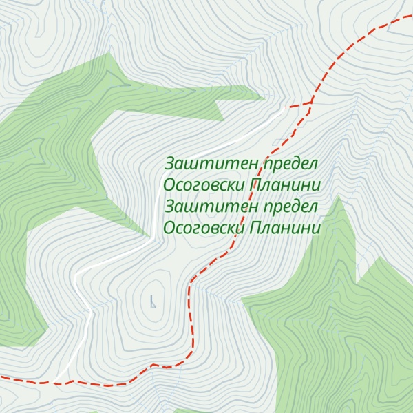 Map of Markova Stupka