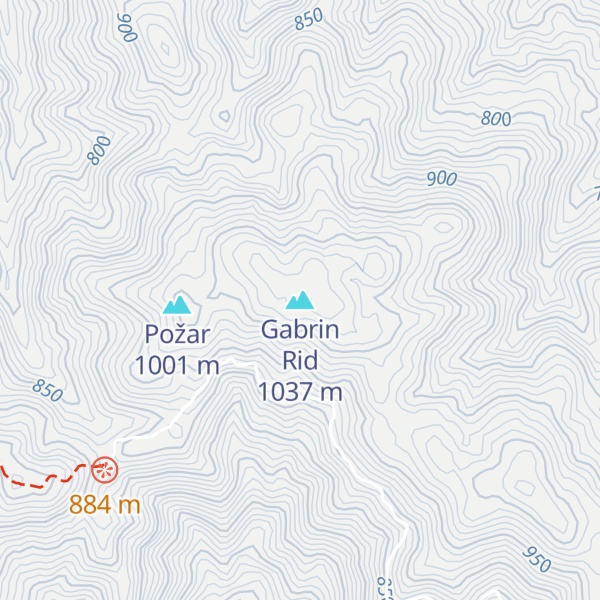 Map of Gabrin Rid