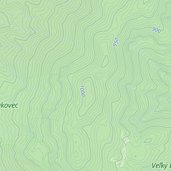 Map of Veľký Bukovec
