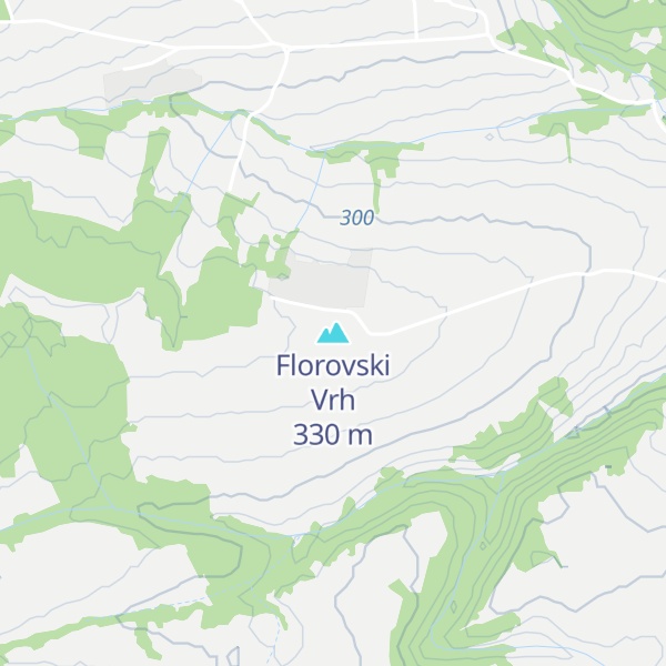 Map of Florovski Vrh