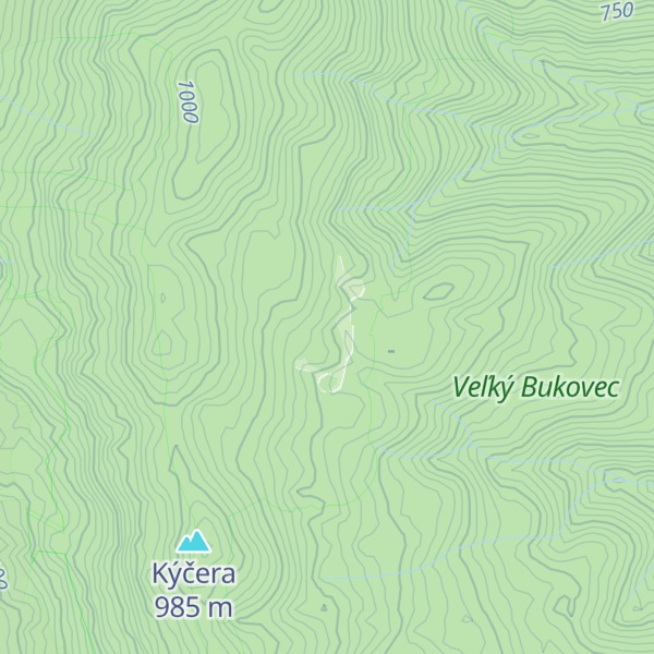 Map of Poľovnícka chata