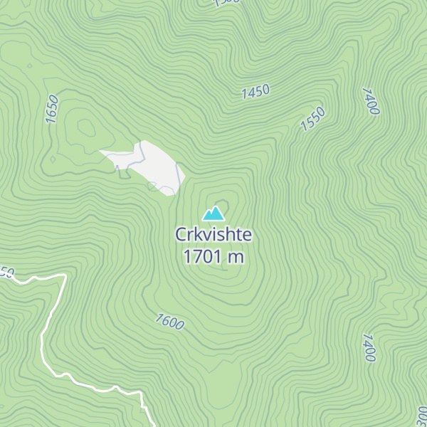 Map of Crkvishte