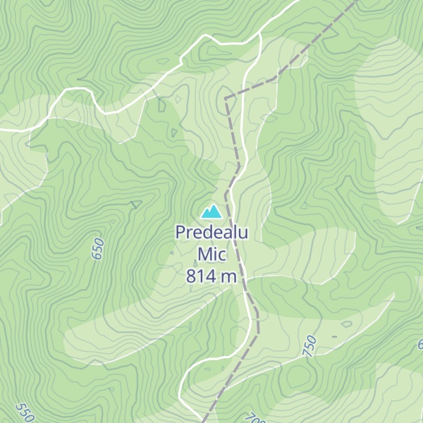 Map of Predealu Mic