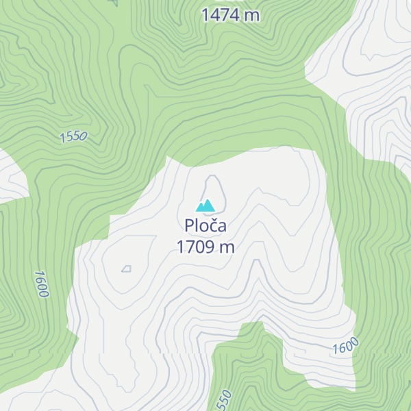 Map of Ploča