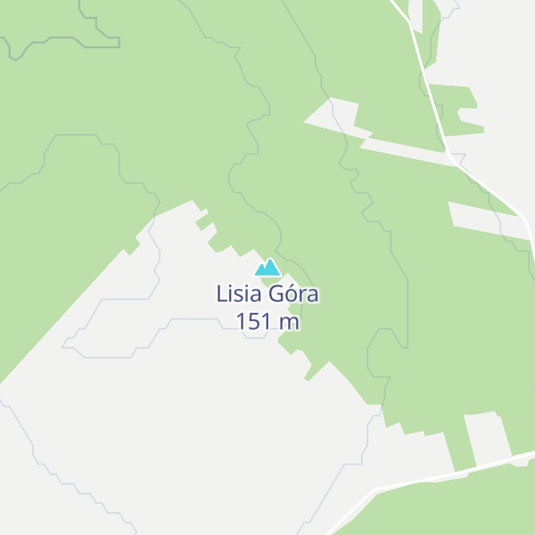 Map of Lisia Góra
