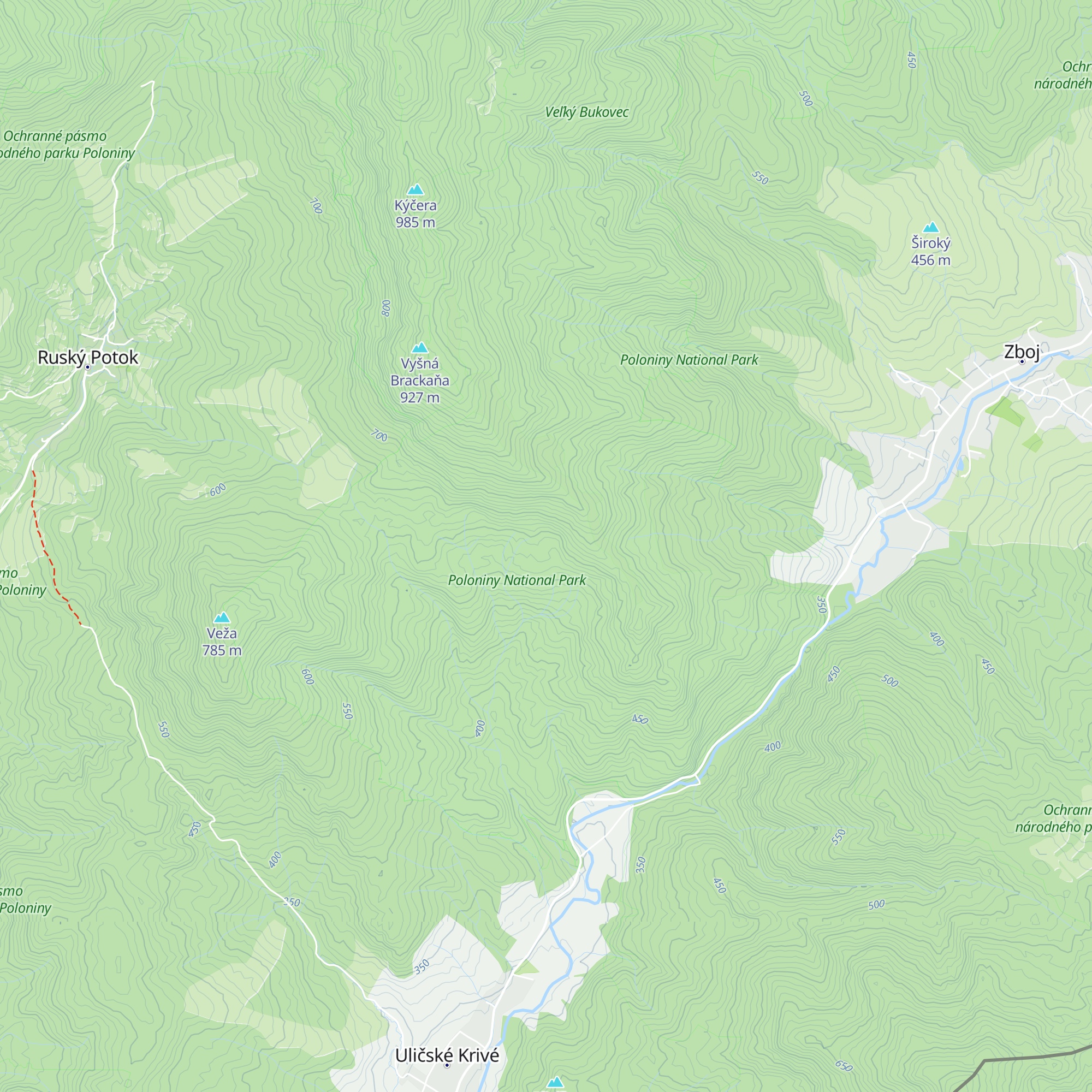 Poľovnícka chata map