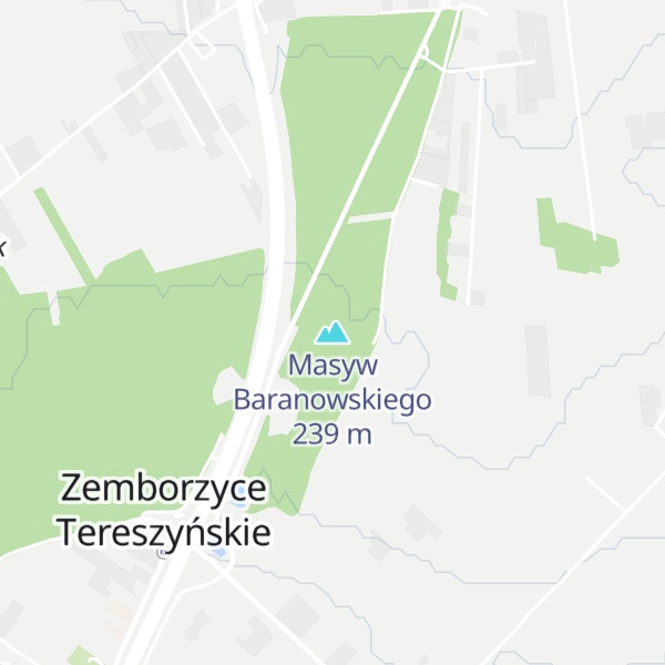 Map of Masyw Baranowskiego