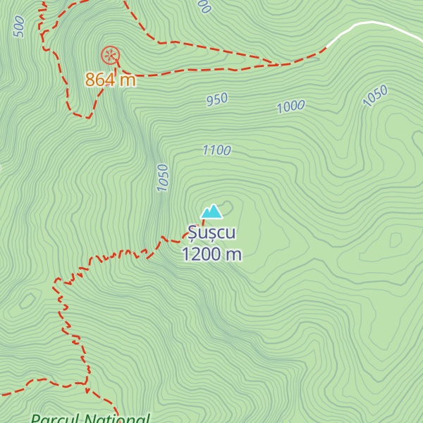 Map of Șușcu
