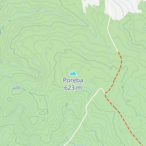 Map of Poręba