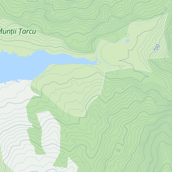 Map of Cabana Sportivilor Rusca-Teregova