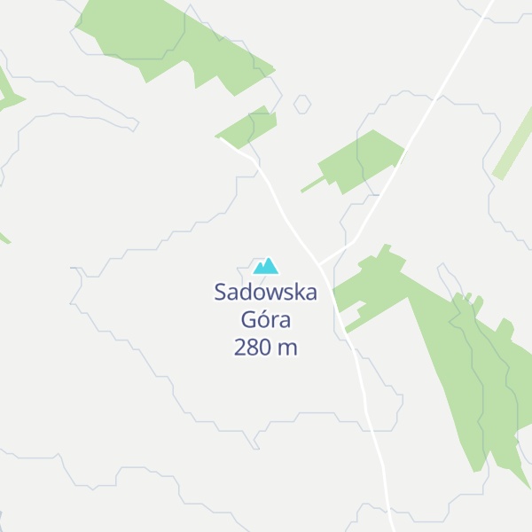 Map of Sadowska Góra