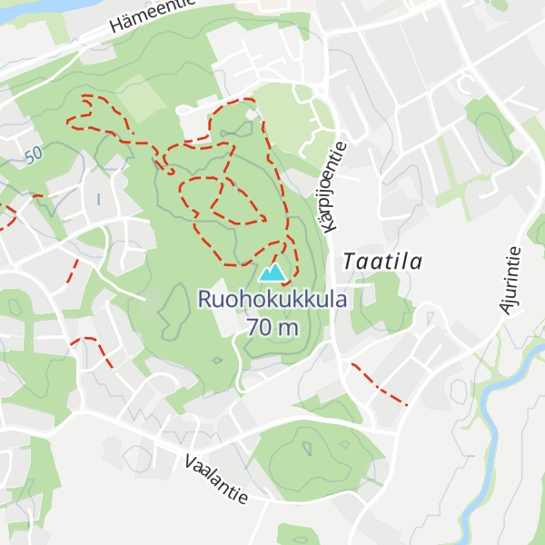 Map of Ruohokukkula