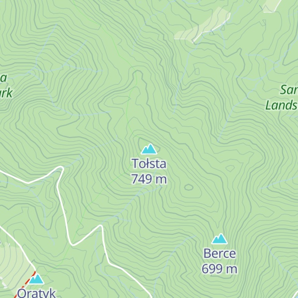 Map of Tołsta
